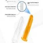 4 Pin 34G 1.2mm Multi Injector Needle