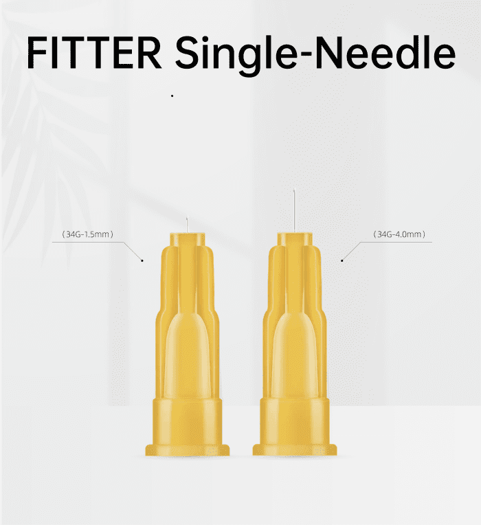 meso needle multi injector needle microneedling product pain refief mask