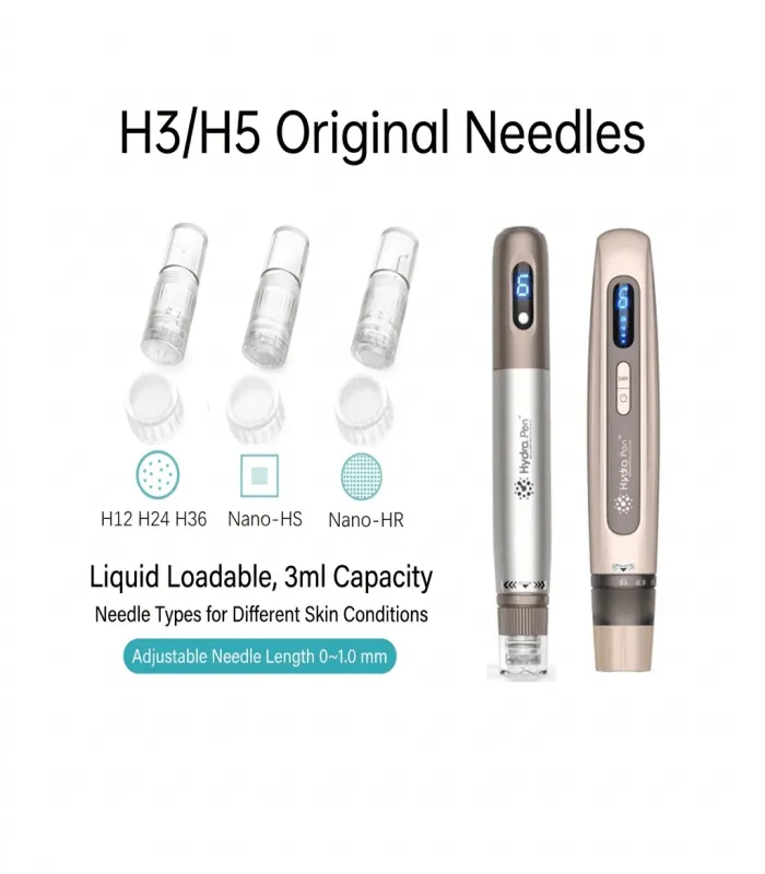 H12/H24/H36/Nano-HS/Nano-HR Original Serum Dispenser Bottles For Hydra Pen H3/H5